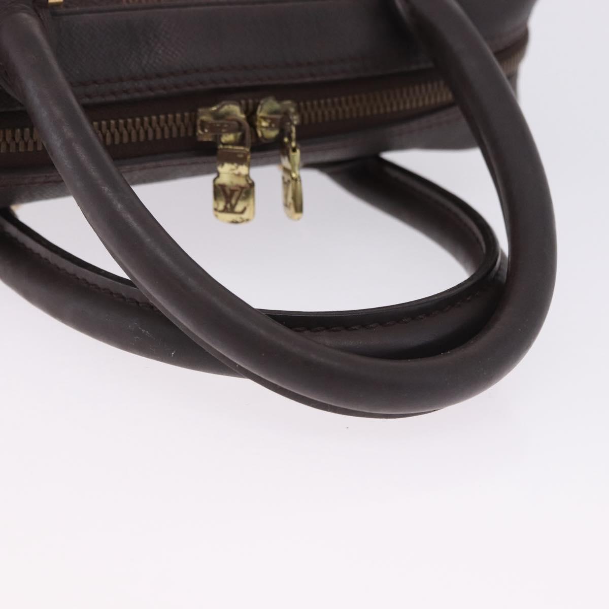 LOUIS VUITTON Damier Ebene Brera Hand Bag N51150 LV Auth 197706