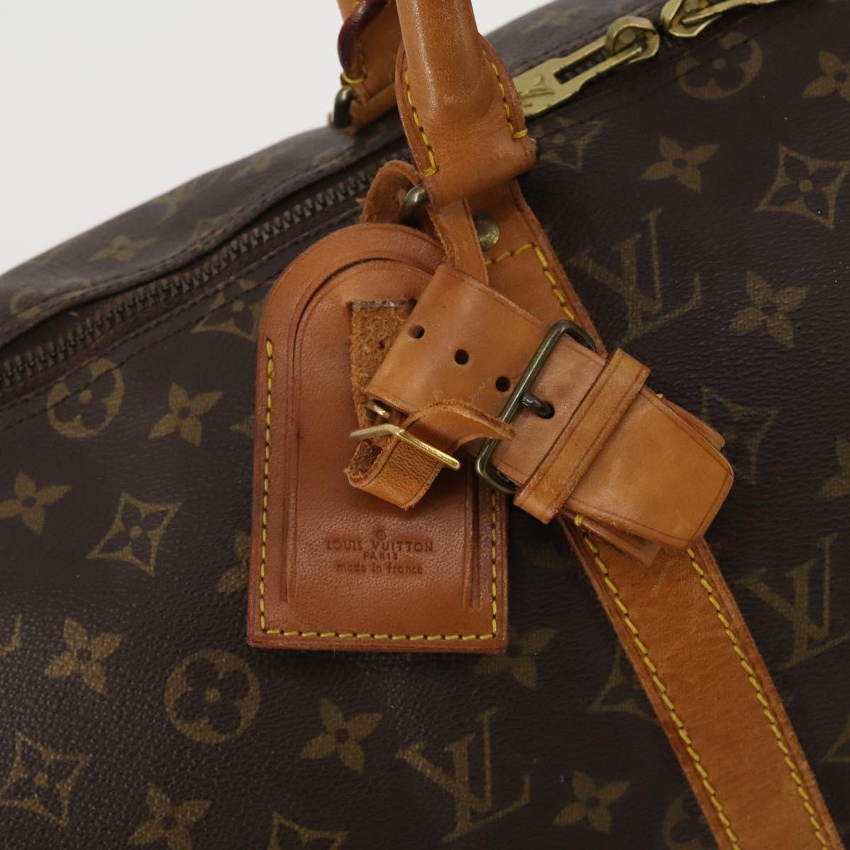 LOUIS VUITTON Monogram Keepall 50 Boston Bag M41426 LV Auth 197711A