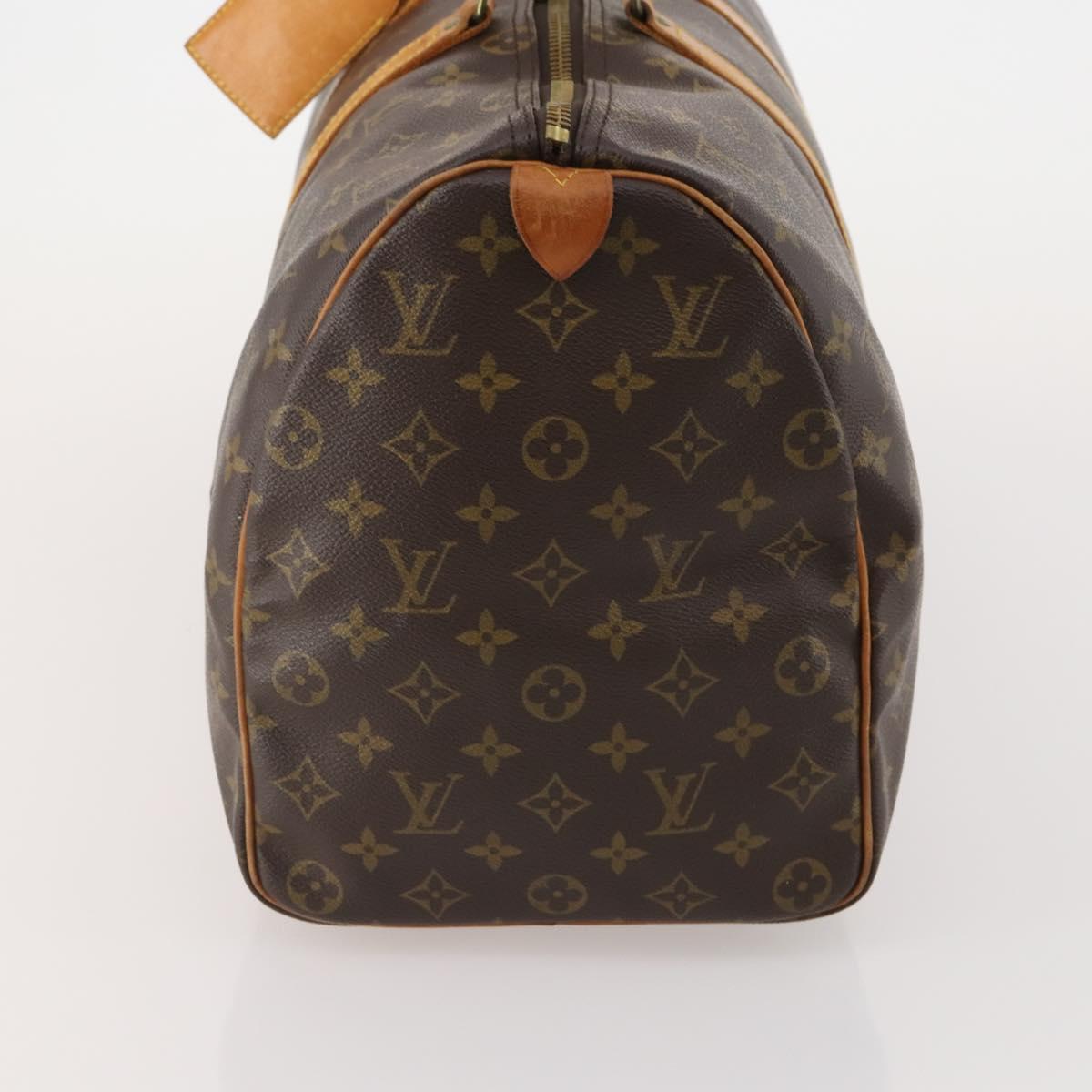 LOUIS VUITTON Monogram Keepall 45 Boston Bag M41428 LV Auth 197716A