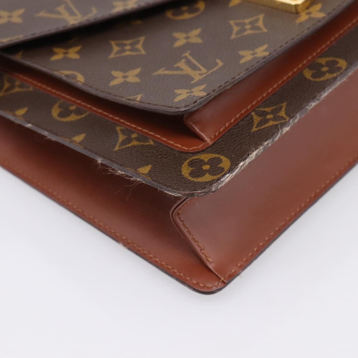 LOUIS VUITTON Monogram Monceau28 Hand Bag M51185 LV Auth 197738V