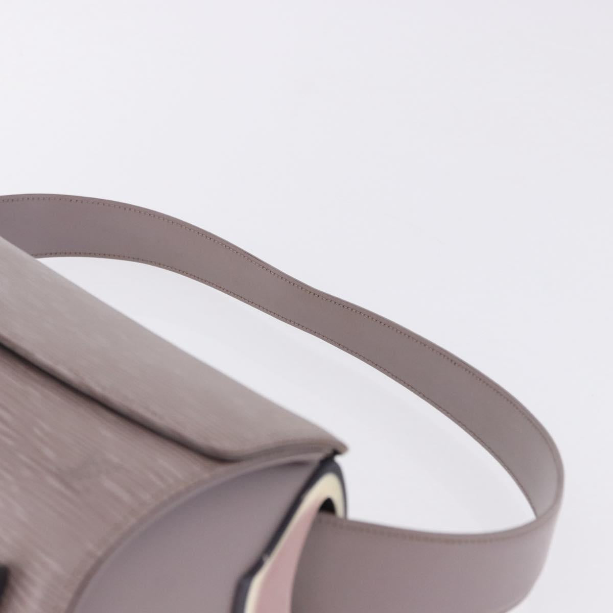 LOUIS VUITTON Epi Nocturne Shoulder Bag Lilac M5217B LV Auth 197748V