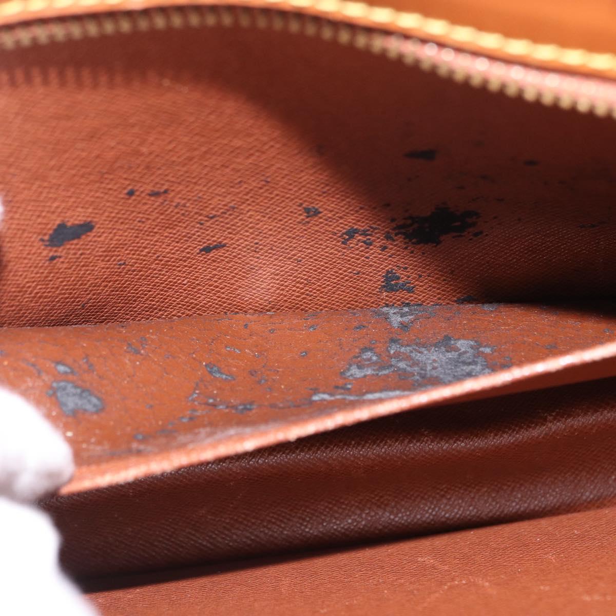 LOUIS VUITTON Epi Pochette Homme Clutch Bag Brown M52528 LV Auth 197754