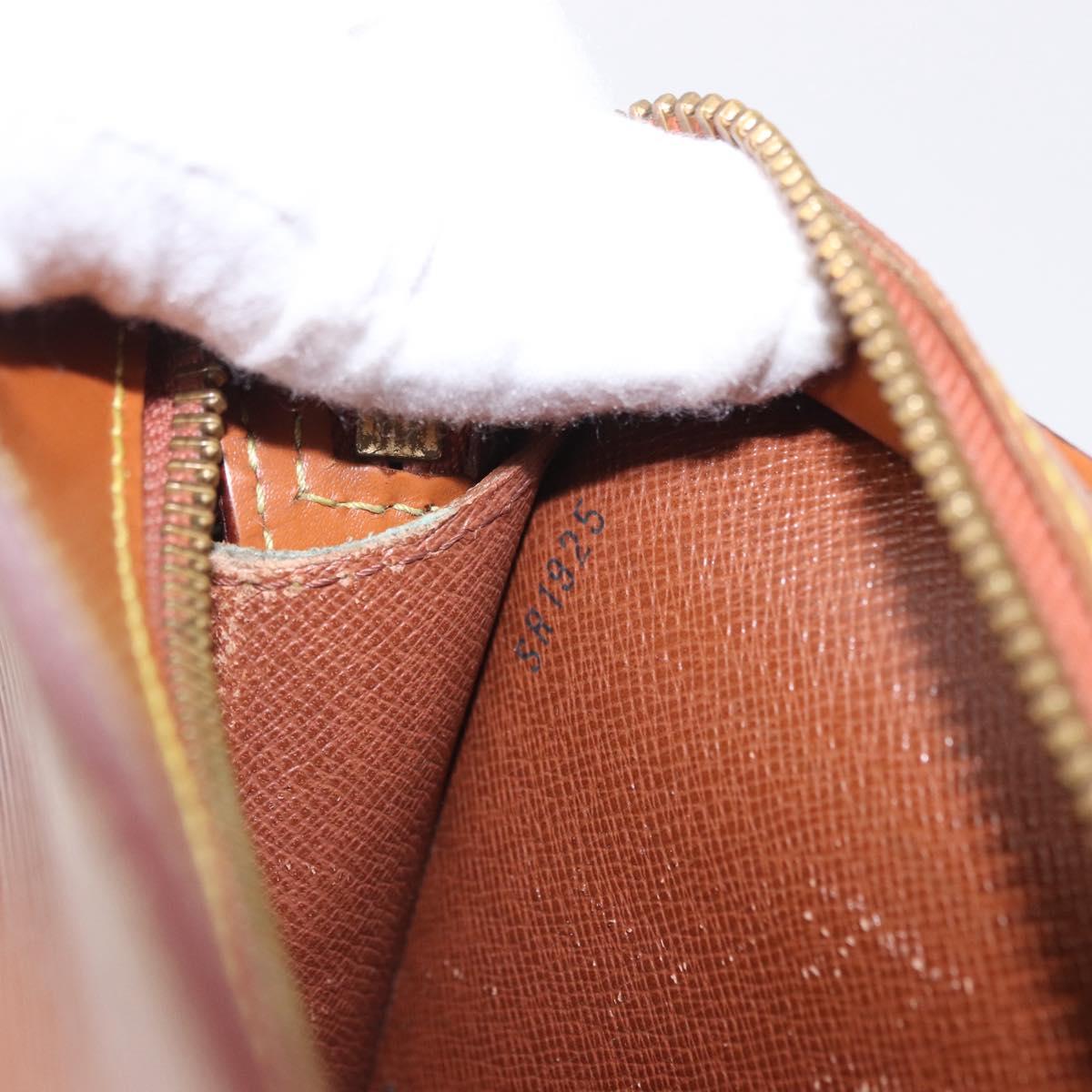 LOUIS VUITTON Epi Pochette Homme Clutch Bag Brown M52528 LV Auth 197754