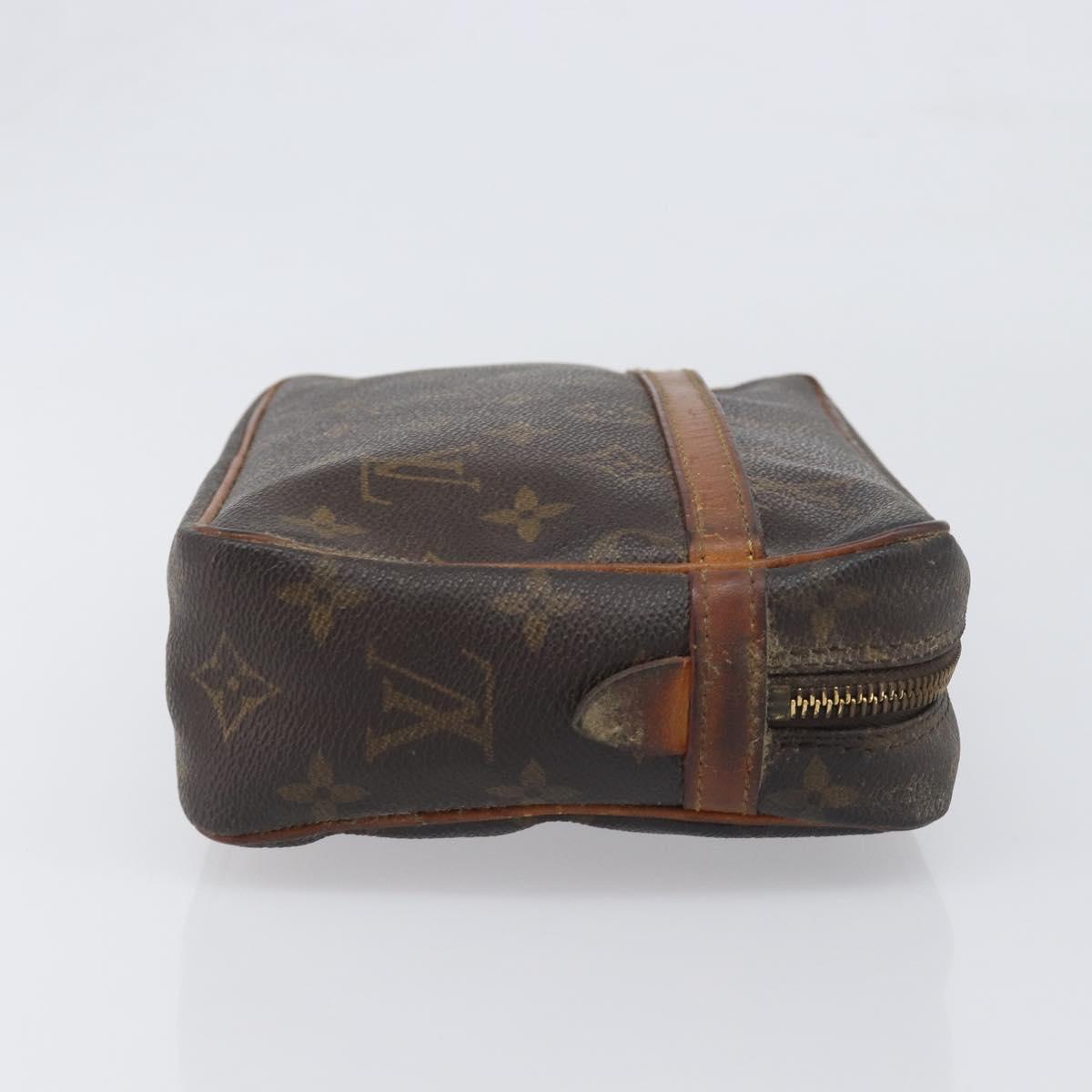 LOUIS VUITTON Monogram Compiegne 23 Clutch Bag M51847 LV Auth 197766