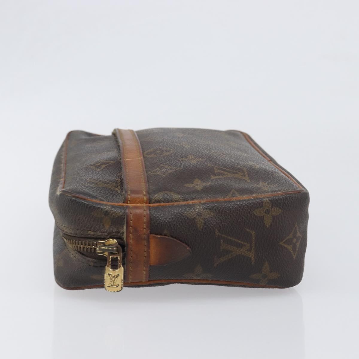 LOUIS VUITTON Monogram Compiegne 23 Clutch Bag M51847 LV Auth 197766