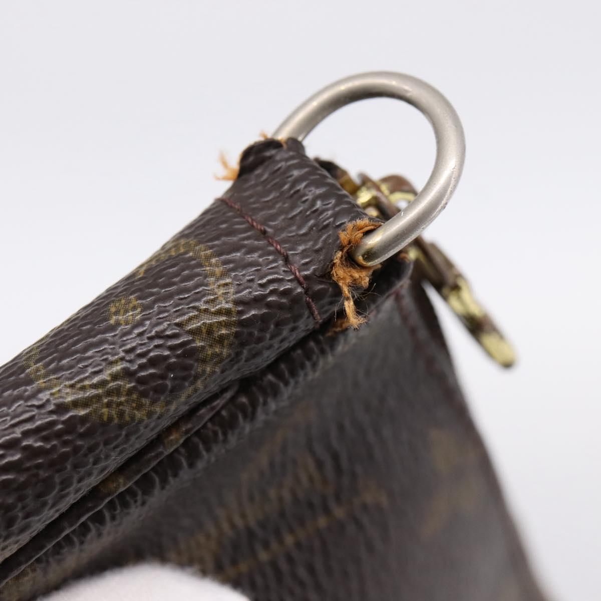 LOUIS VUITTON Monogram Pochette Accessoires Pouch M51980 LV Auth 197792