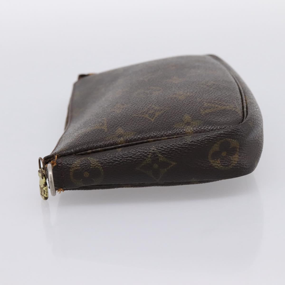 LOUIS VUITTON Monogram Pochette Accessoires Pouch M51980 LV Auth 197792