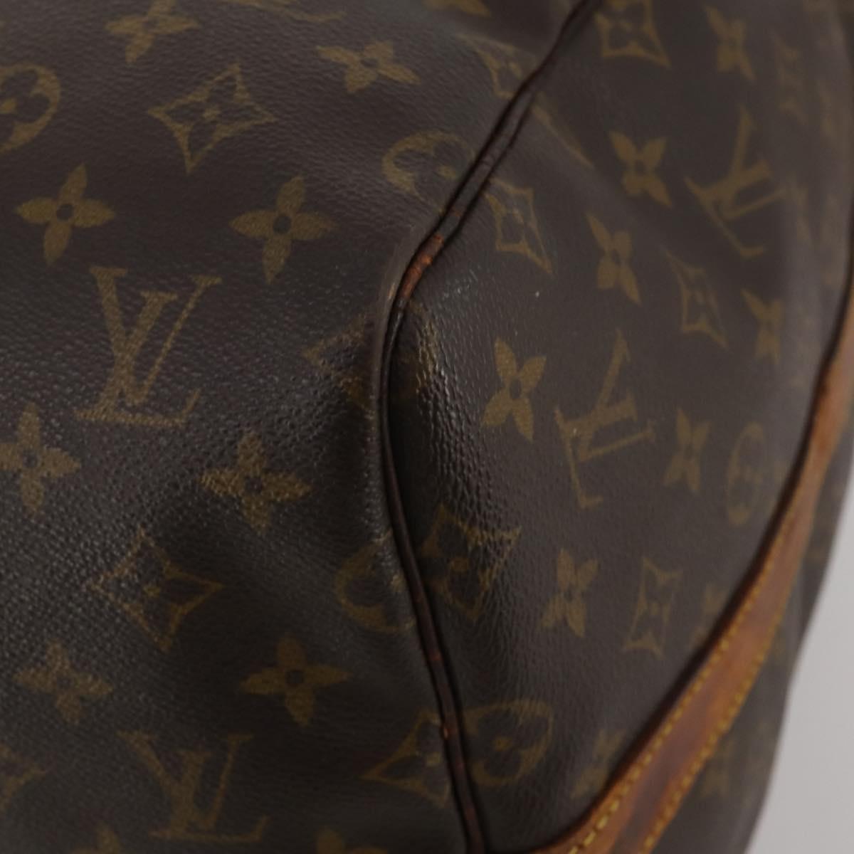 LOUIS VUITTON Monogram Keepall Bandouliere 55 Boston Bag M41414 LV Auth 197823