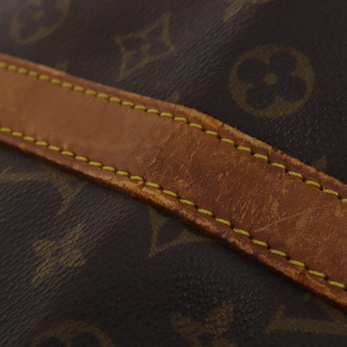 LOUIS VUITTON Monogram Keepall Bandouliere 55 Boston Bag M41414 LV Auth 197823