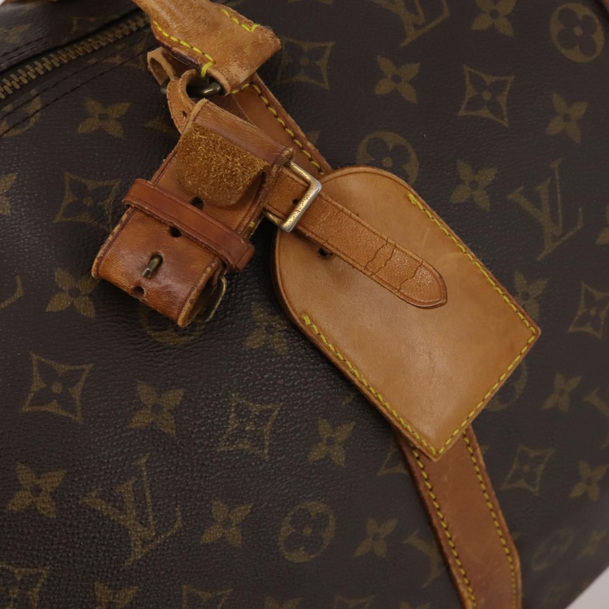 LOUIS VUITTON Monogram Keepall Bandouliere 55 Boston Bag M41414 LV Auth 197823