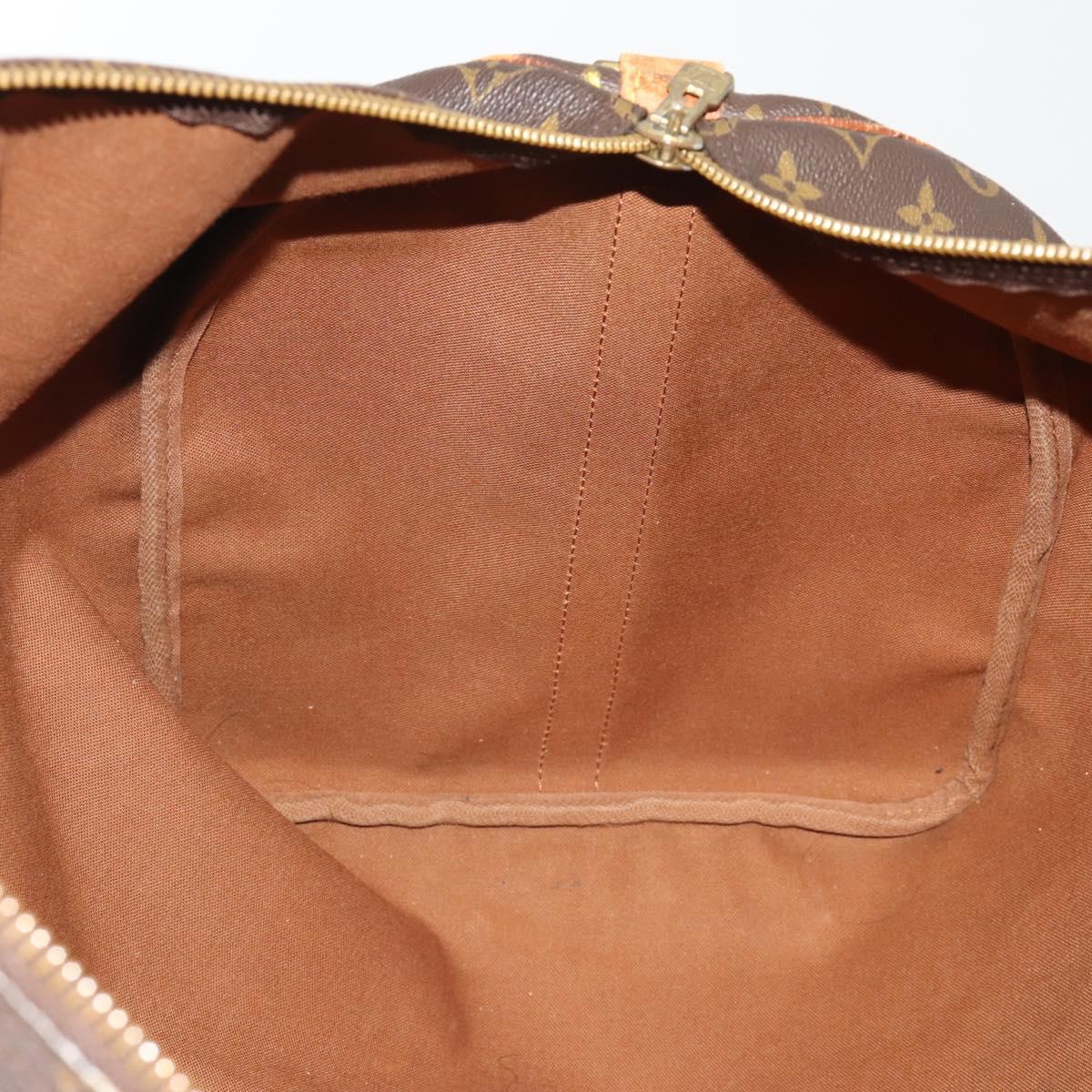 LOUIS VUITTON Monogram Keepall Bandouliere 55 Boston Bag M41414 LV Auth 197823