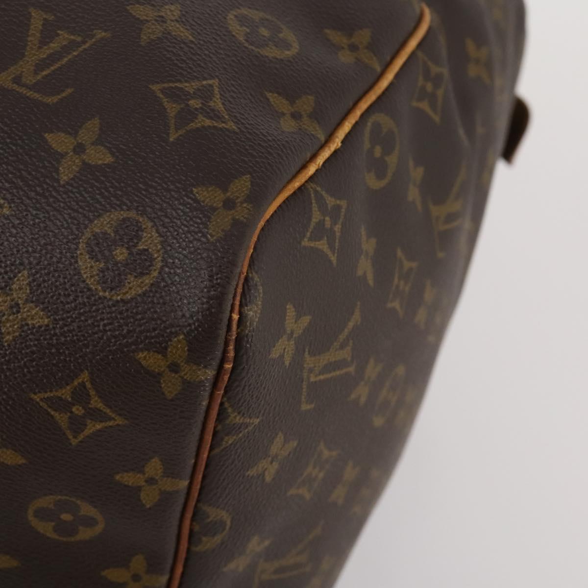LOUIS VUITTON Monogram Keepall 60 Boston Bag M41422 LV Auth 197828