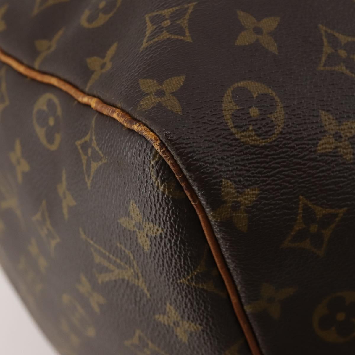 LOUIS VUITTON Monogram Keepall 60 Boston Bag M41422 LV Auth 197828