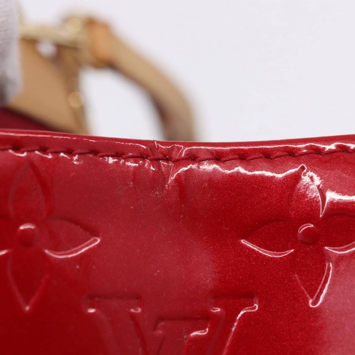LOUIS VUITTON Monogram Vernis Roxbury Drive Pomme D'amour M91987 LV Auth 197839V