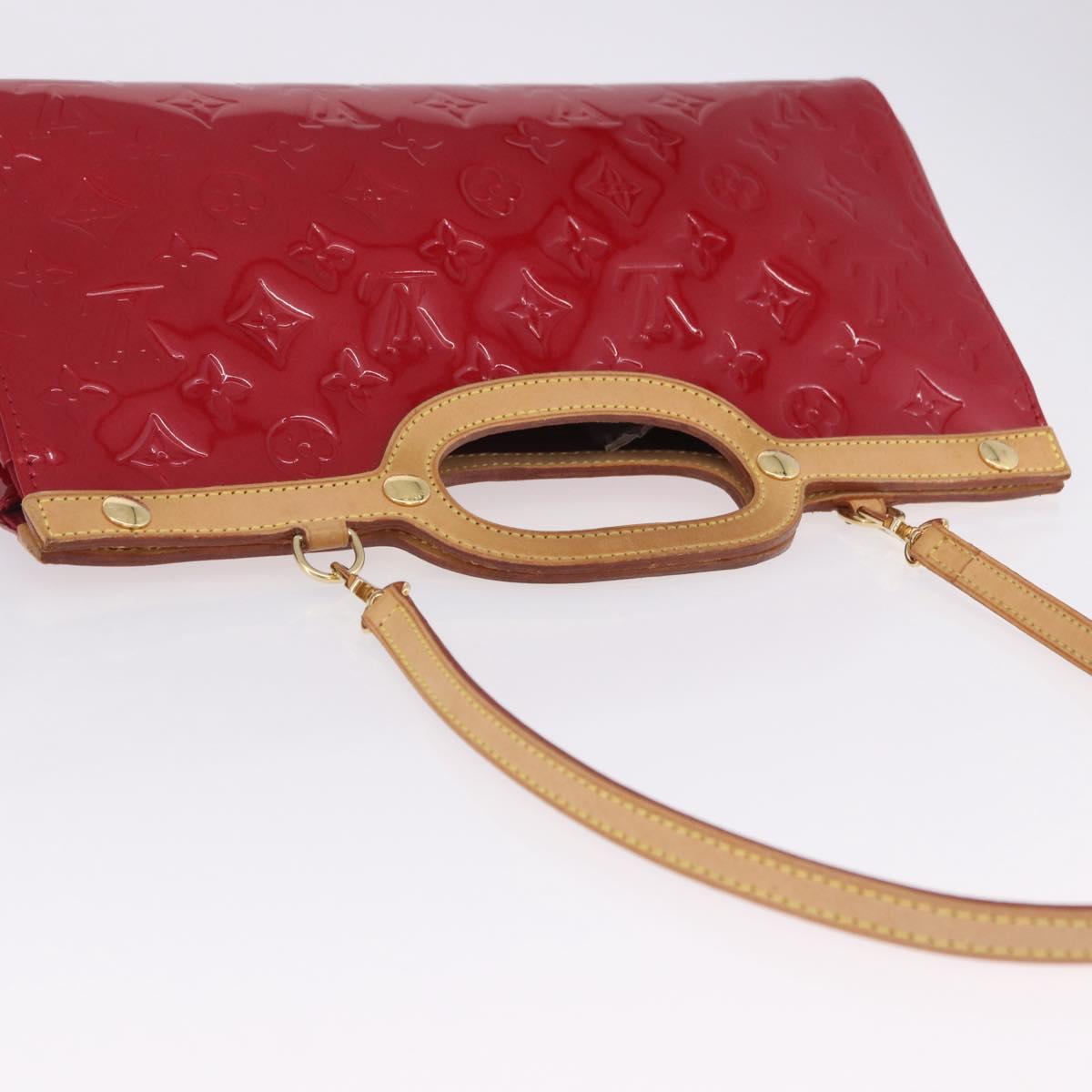 LOUIS VUITTON Monogram Vernis Roxbury Drive Pomme D'amour M91987 LV Auth 197839V