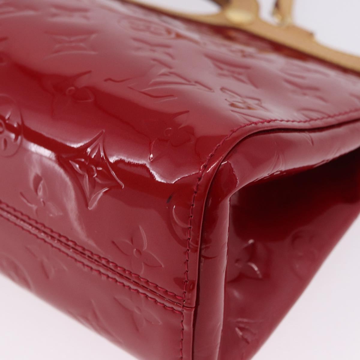 LOUIS VUITTON Monogram Vernis Roxbury Drive Pomme D'amour M91987 LV Auth 197839V