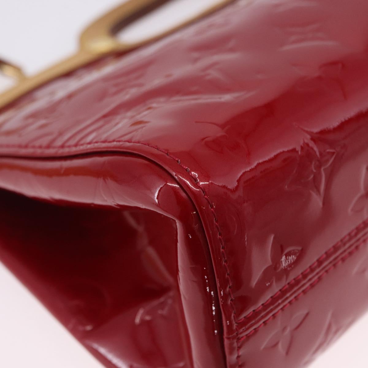 LOUIS VUITTON Monogram Vernis Roxbury Drive Pomme D'amour M91987 LV Auth 197839V