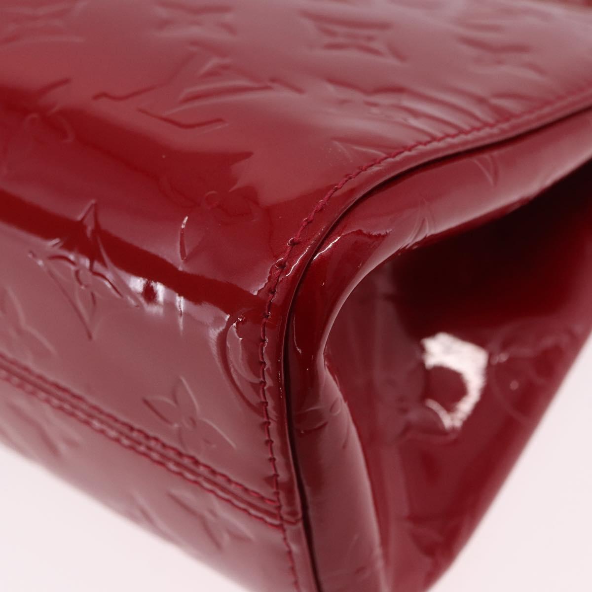 LOUIS VUITTON Monogram Vernis Roxbury Drive Pomme D'amour M91987 LV Auth 197839V