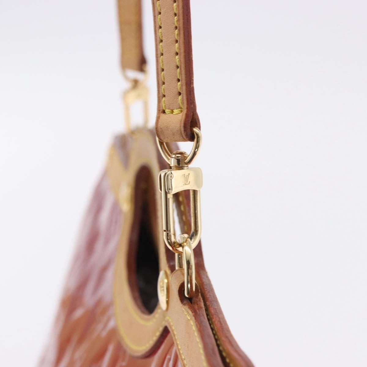 LOUIS VUITTON Monogram Vernis Roxbury Drive Pomme D'amour M91987 LV Auth 197839V