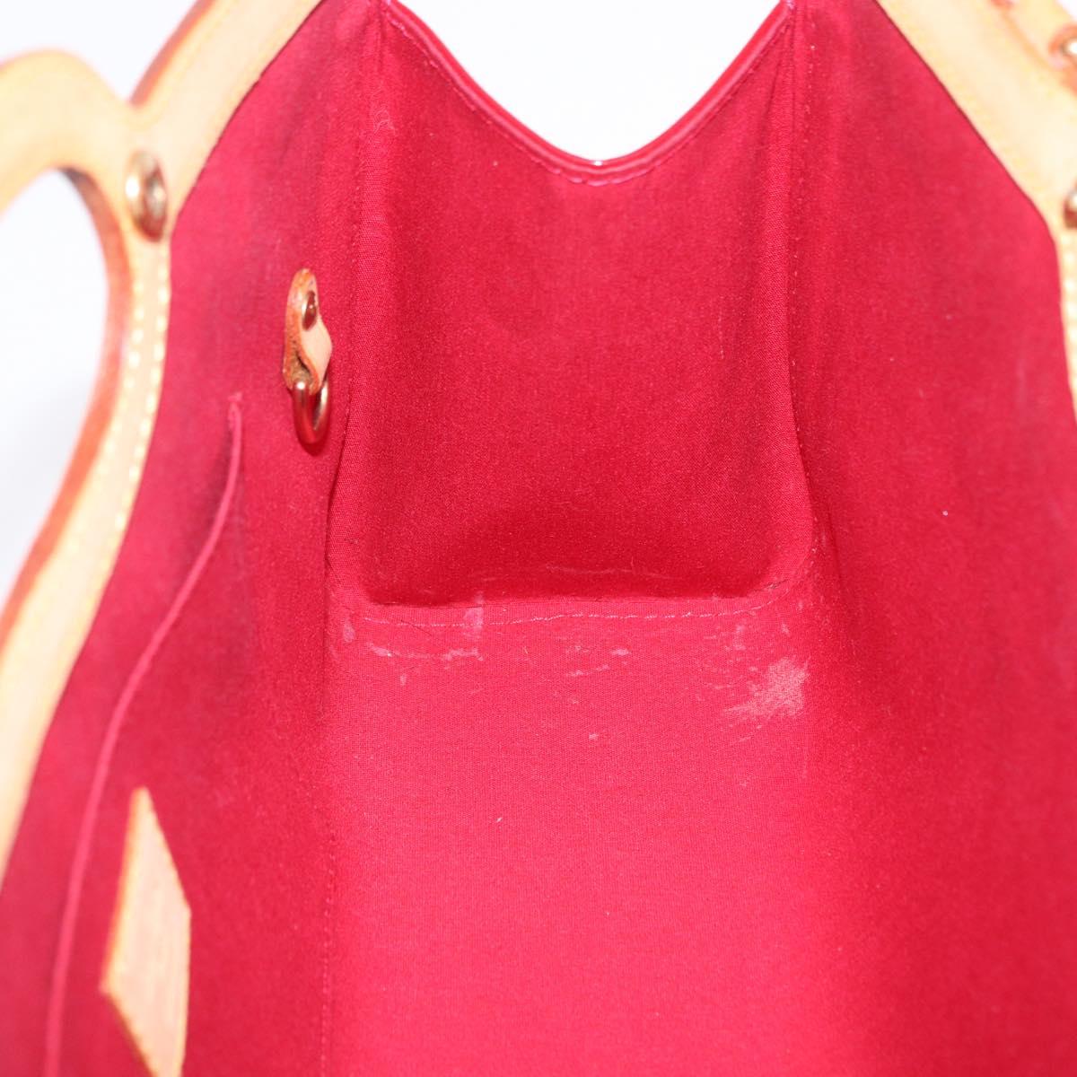 LOUIS VUITTON Monogram Vernis Roxbury Drive Pomme D'amour M91987 LV Auth 197839V