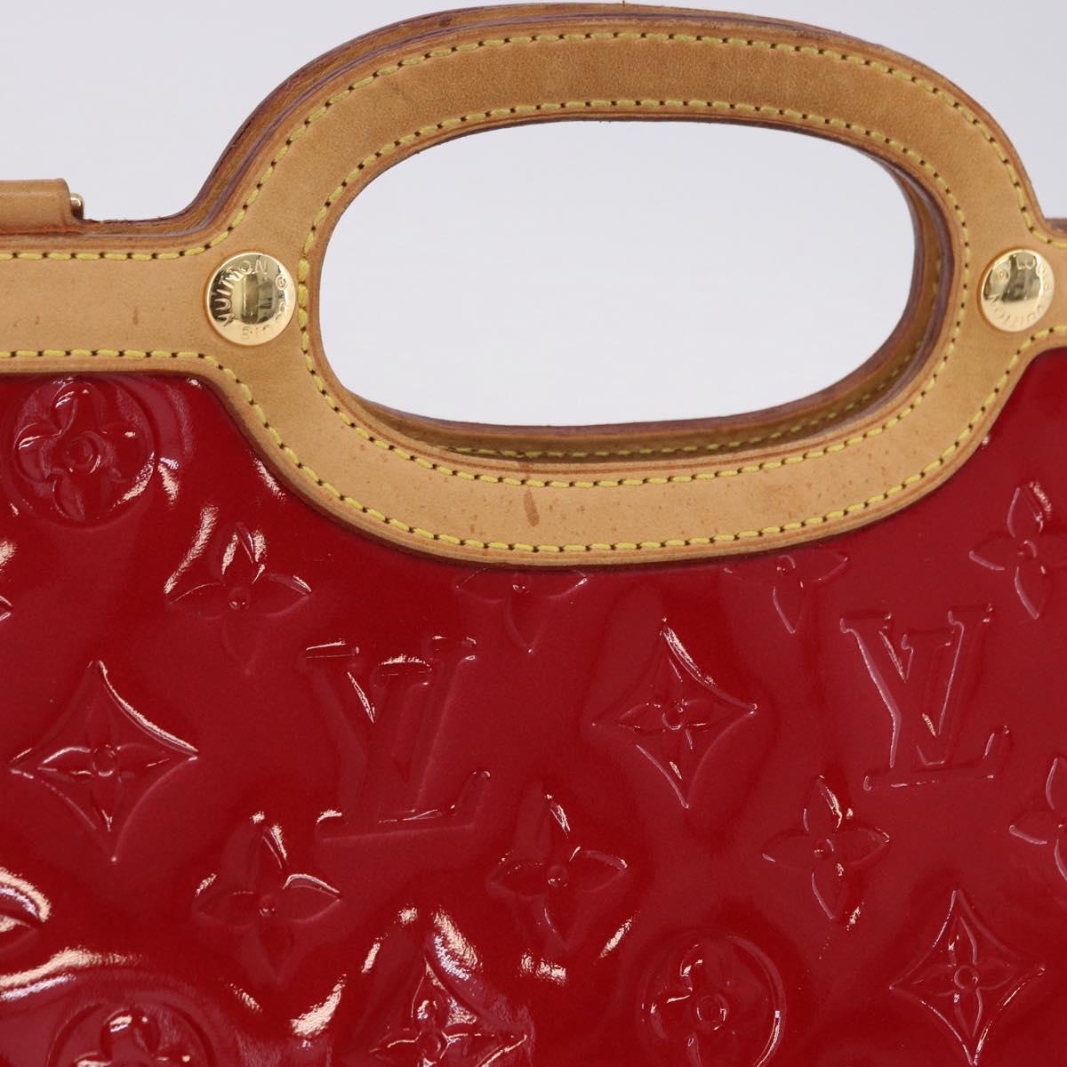 LOUIS VUITTON Monogram Vernis Roxbury Drive Pomme D'amour M91987 LV Auth 197839V