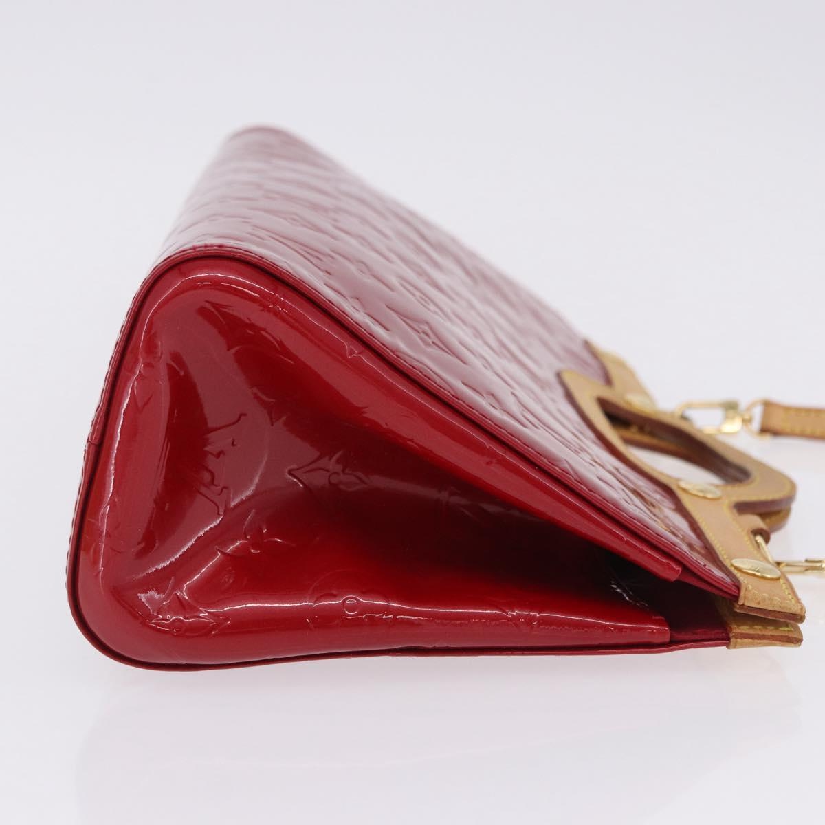 LOUIS VUITTON Monogram Vernis Roxbury Drive Pomme D'amour M91987 LV Auth 197839V