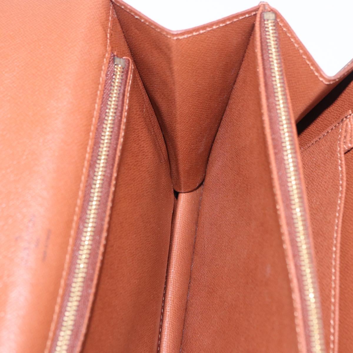 LOUIS VUITTON Monogram Concorde Hand Bag M51190 LV Auth 197840