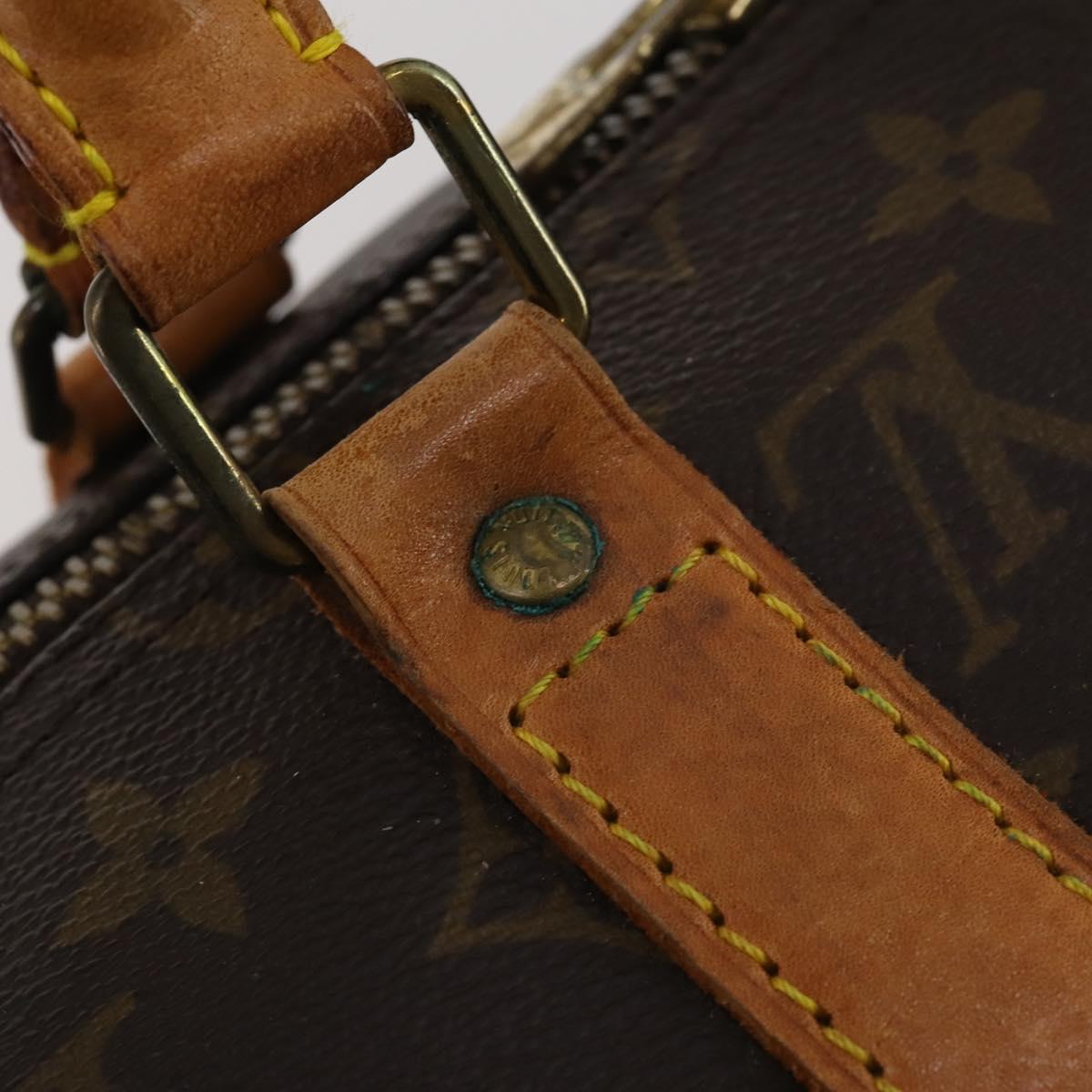 LOUIS VUITTON Monogram Keepall 50 Boston Bag M41426 LV Auth 197861