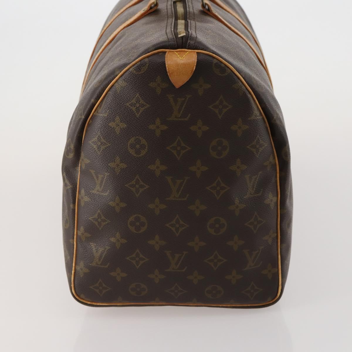 LOUIS VUITTON Monogram Keepall 50 Boston Bag M41426 LV Auth 197861