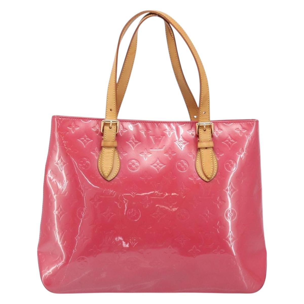 LOUIS VUITTON Monogram Vernis Brentwood Bag Fran Boise M9151F LV Auth 197865V