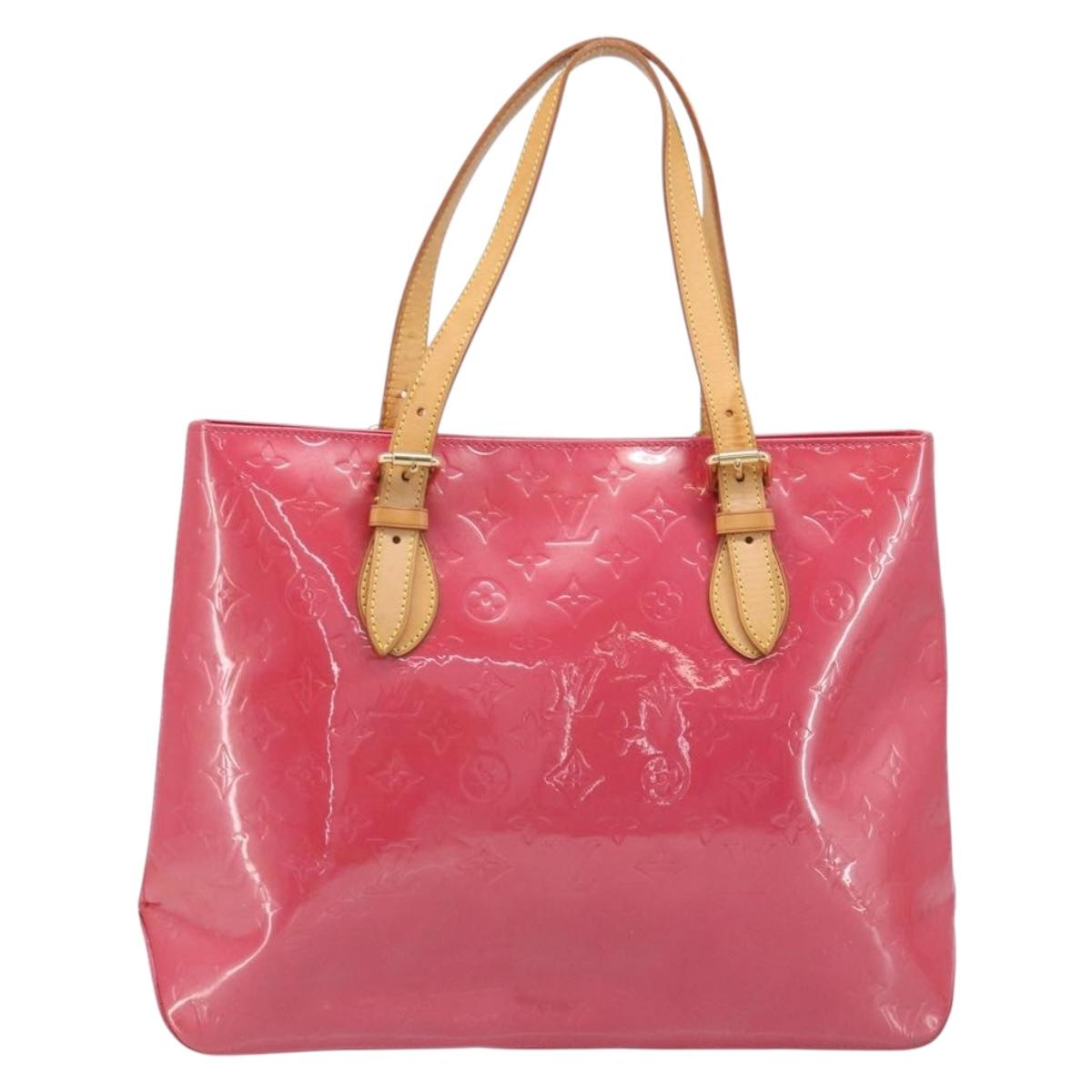 LOUIS VUITTON Monogram Vernis Brentwood Bag Fran Boise M9151F LV Auth 197865V