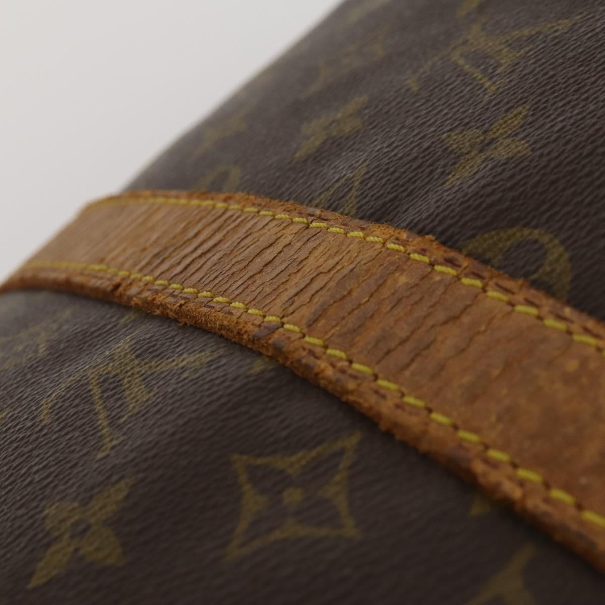 LOUIS VUITTON Monogram Keepall 50 Boston Bag M41426 LV Auth 197868