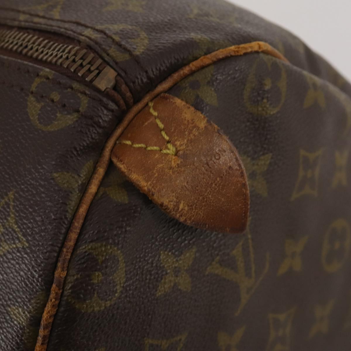 LOUIS VUITTON Monogram Keepall 50 Boston Bag M41426 LV Auth 197868
