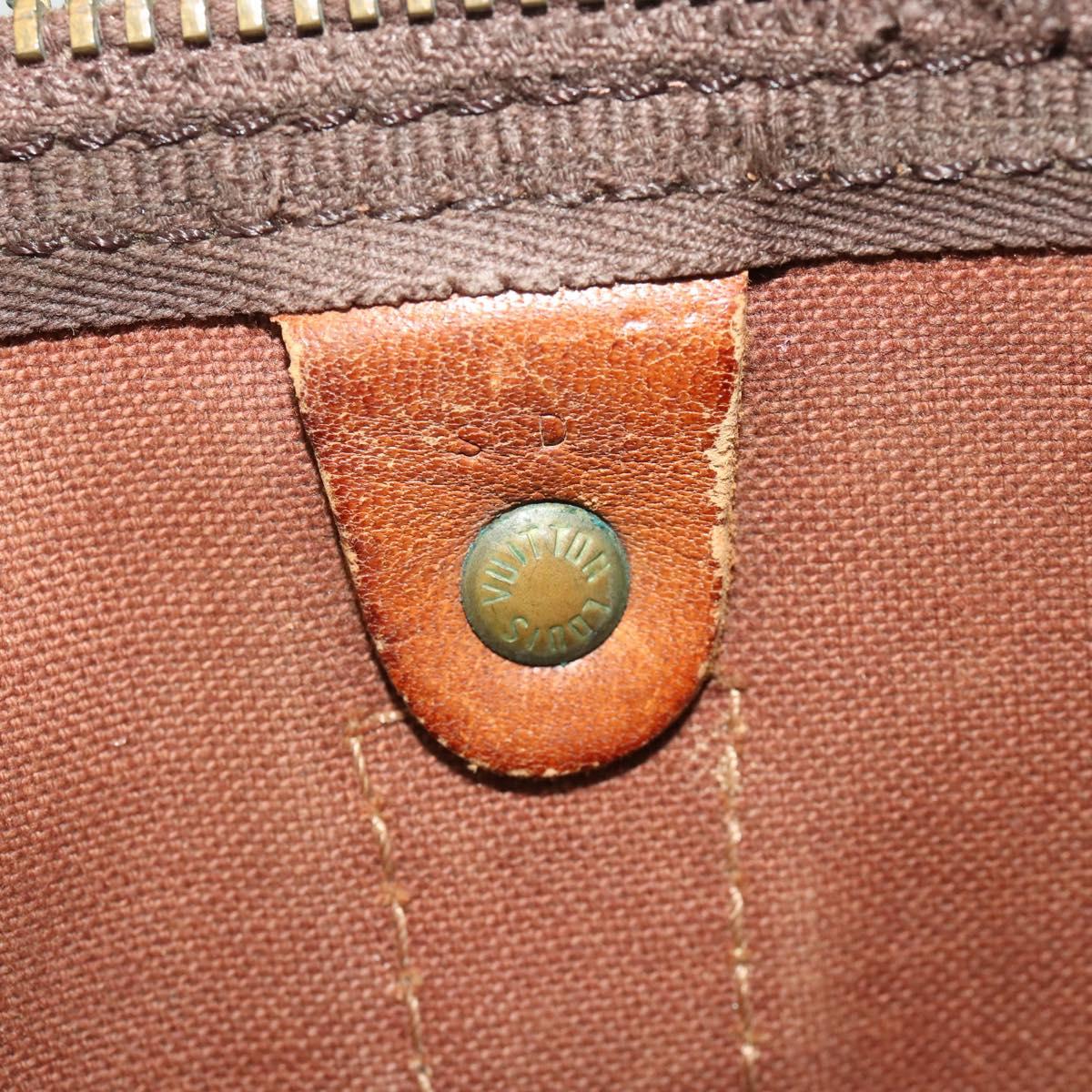 LOUIS VUITTON Monogram Keepall 50 Boston Bag M41426 LV Auth 197868