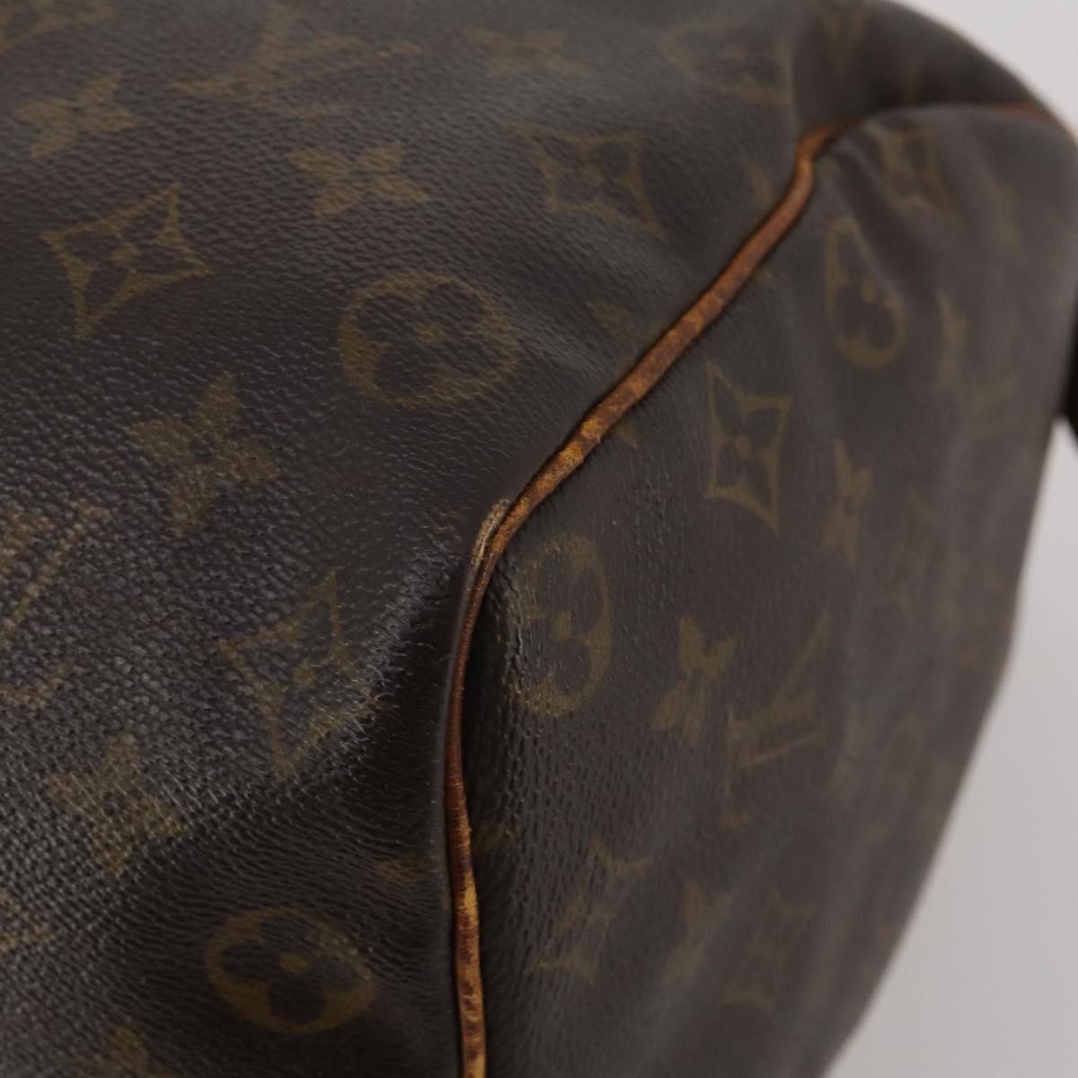 LOUIS VUITTON Monogram Speedy 35 Hand Bag M41524 LV Auth 197881
