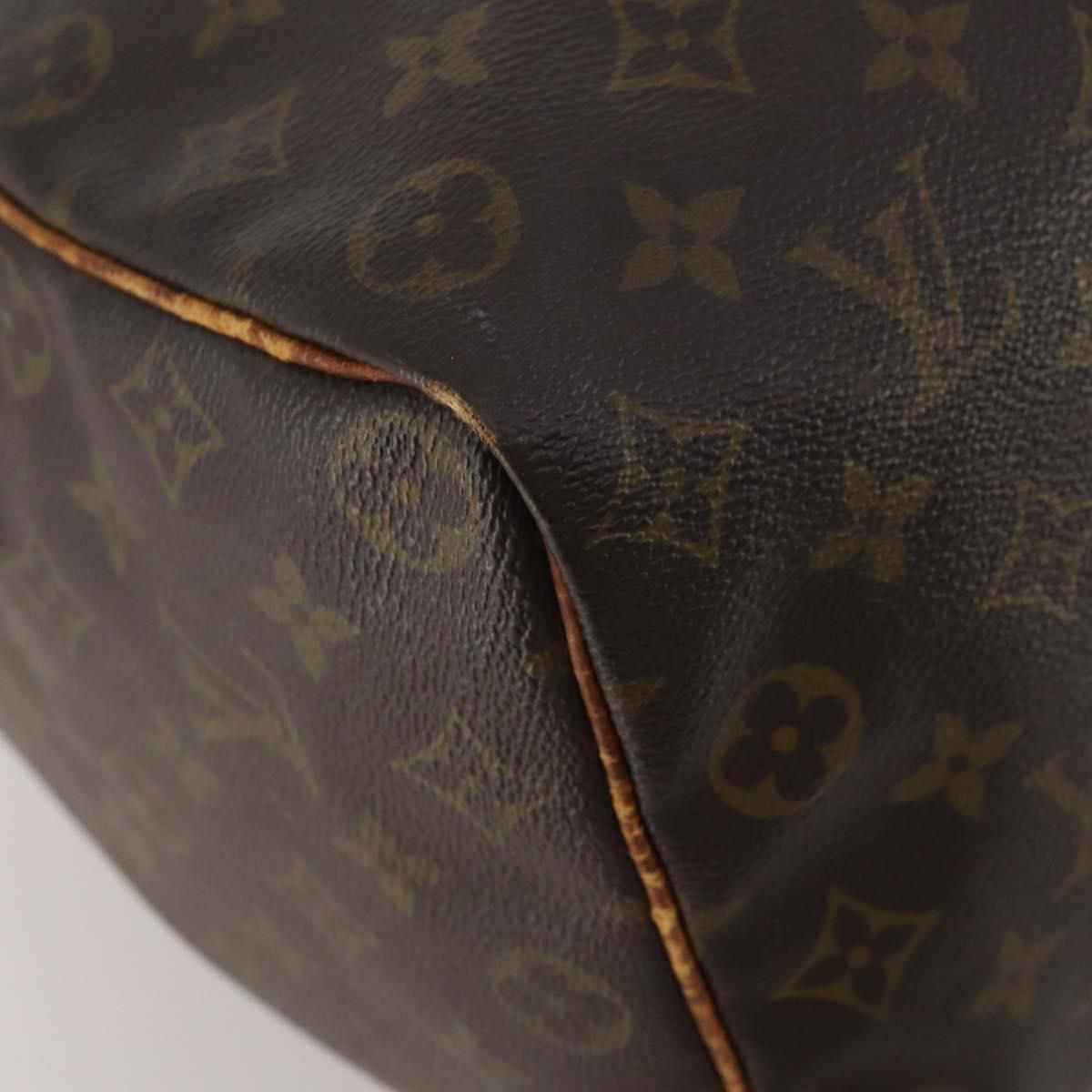 LOUIS VUITTON Monogram Speedy 35 Hand Bag M41524 LV Auth 197881