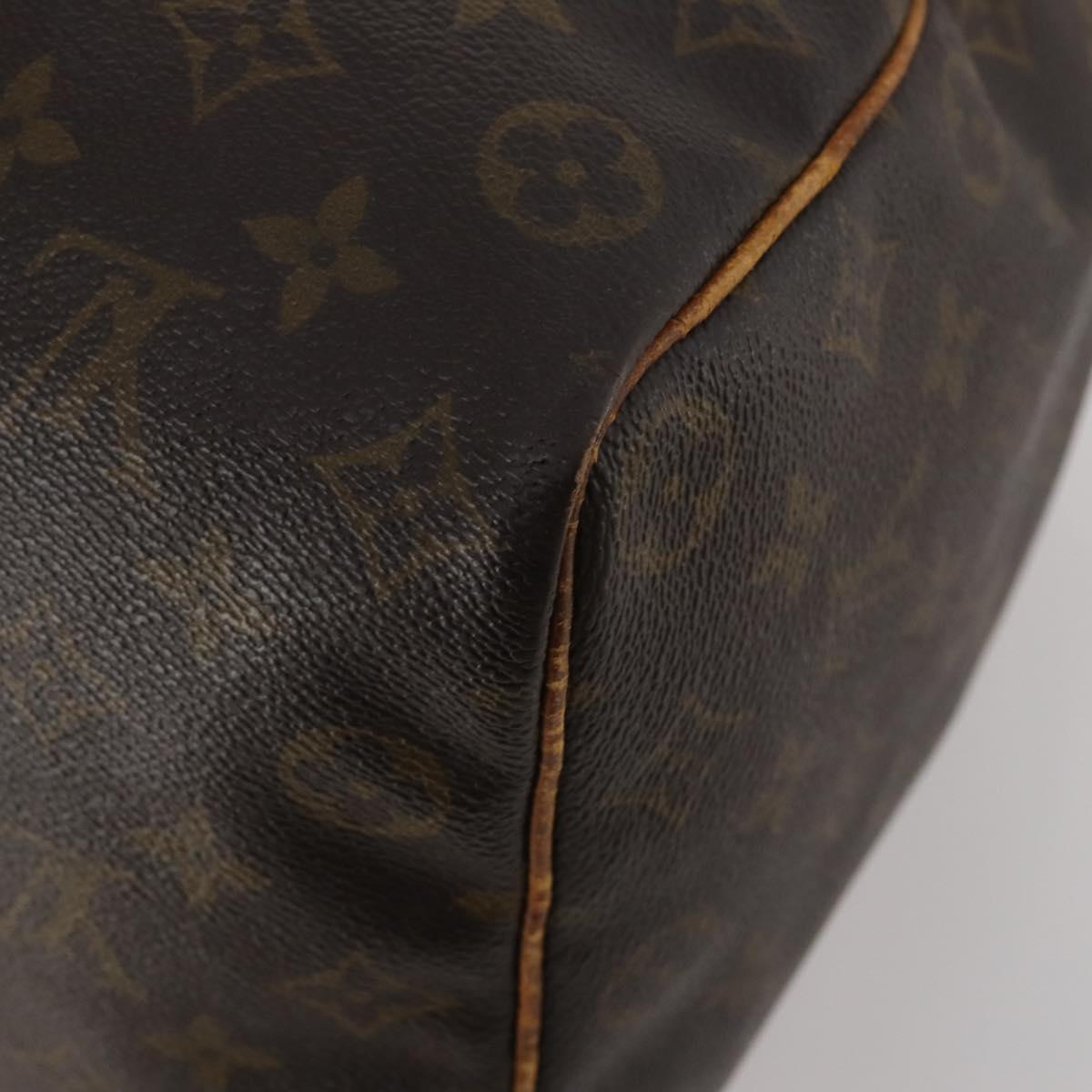LOUIS VUITTON Monogram Speedy 35 Hand Bag M41524 LV Auth 197881