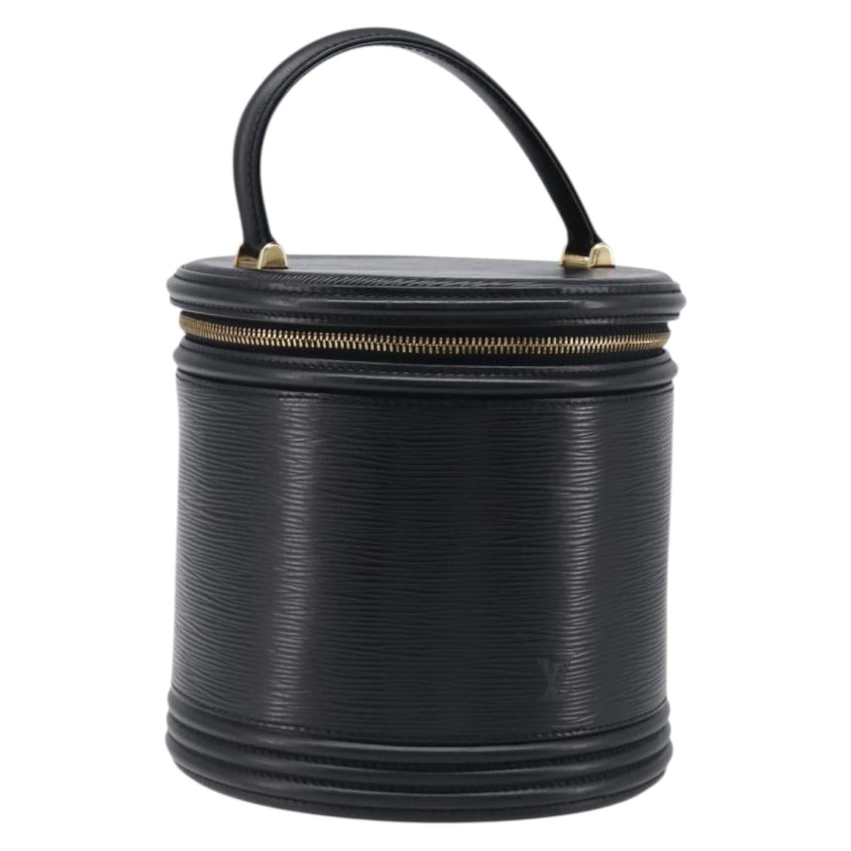 LOUIS VUITTON Epi Cannes Hand Bag Black M48032 LV Auth 197888V