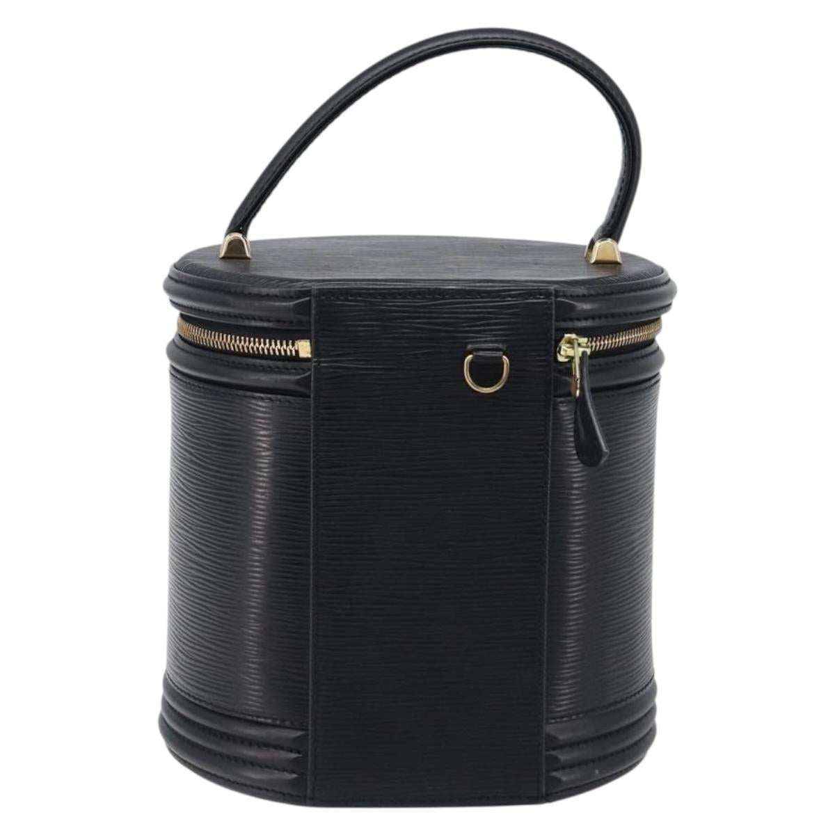 LOUIS VUITTON Epi Cannes Hand Bag Black M48032 LV Auth 197888V