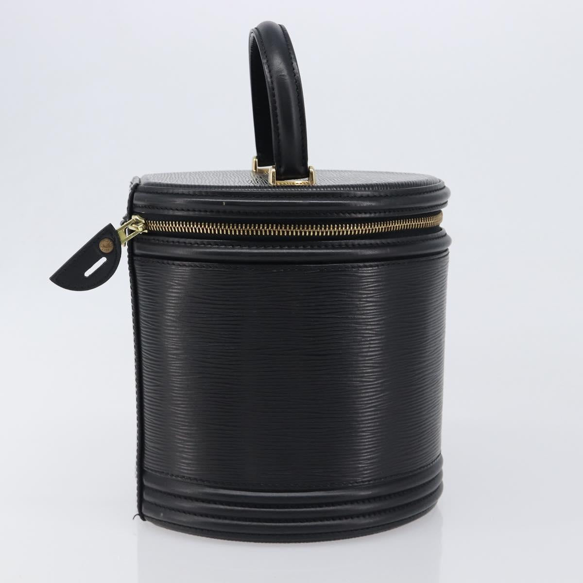 LOUIS VUITTON Epi Cannes Hand Bag Black M48032 LV Auth 197888V