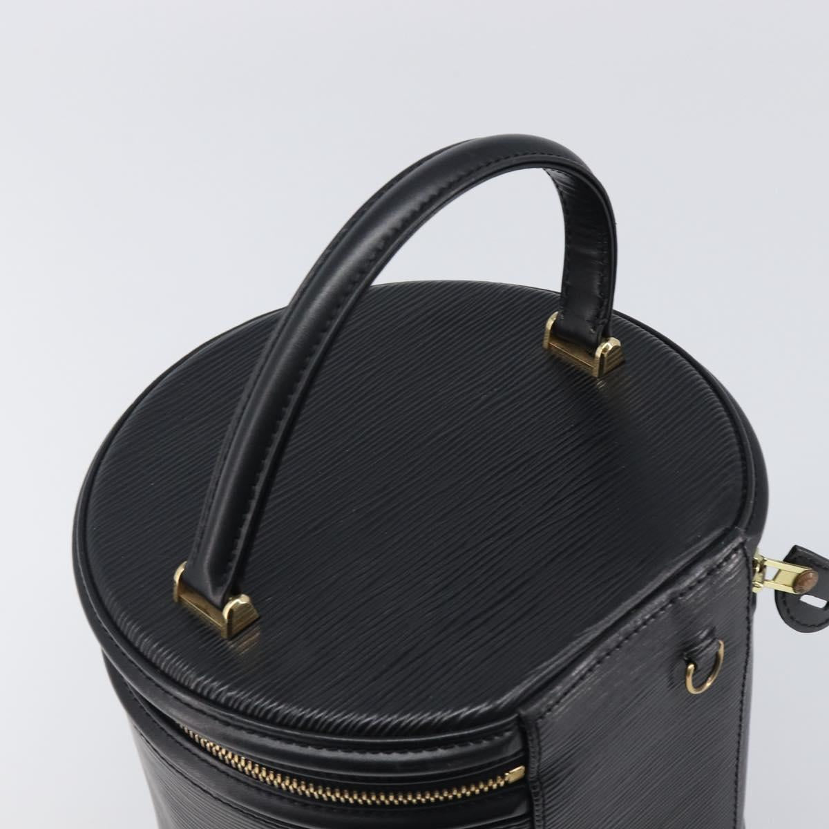 LOUIS VUITTON Epi Cannes Hand Bag Black M48032 LV Auth 197888V