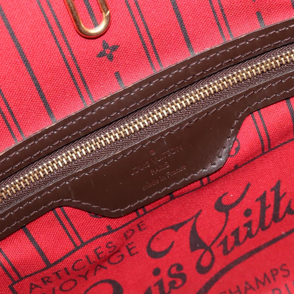 LOUIS VUITTON Damier Ebene Neverfull PM Tote Bag N51109 LV Auth 197891A
