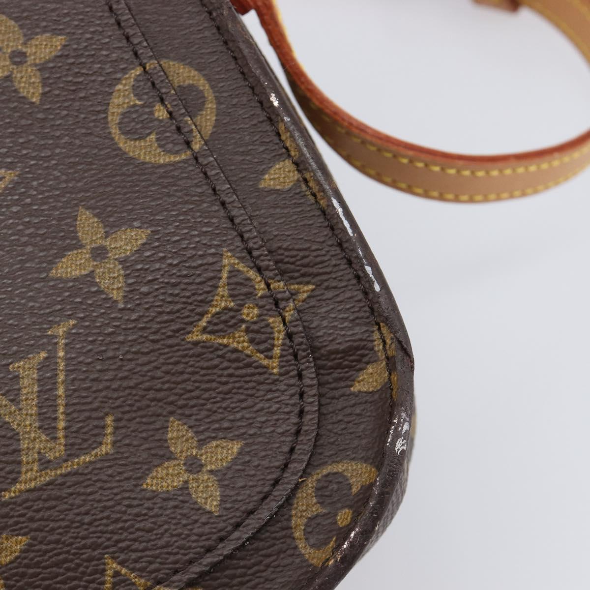 LOUIS VUITTON Monogram Saint Cloud MM Shoulder Bag M51243 LV Auth 197892V