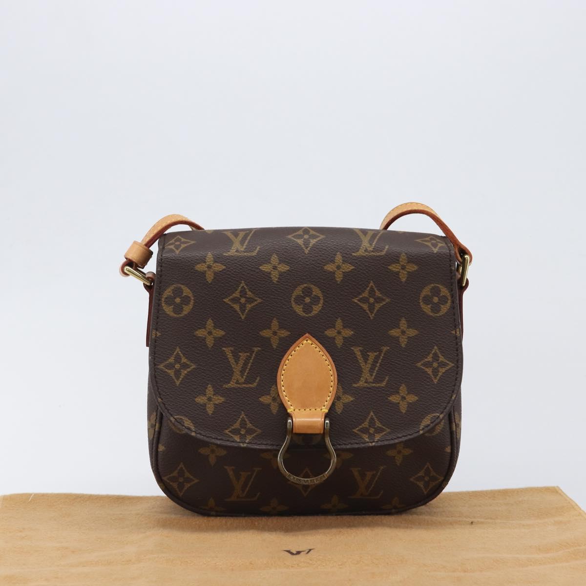 LOUIS VUITTON Monogram Saint Cloud MM Shoulder Bag M51243 LV Auth 197892V
