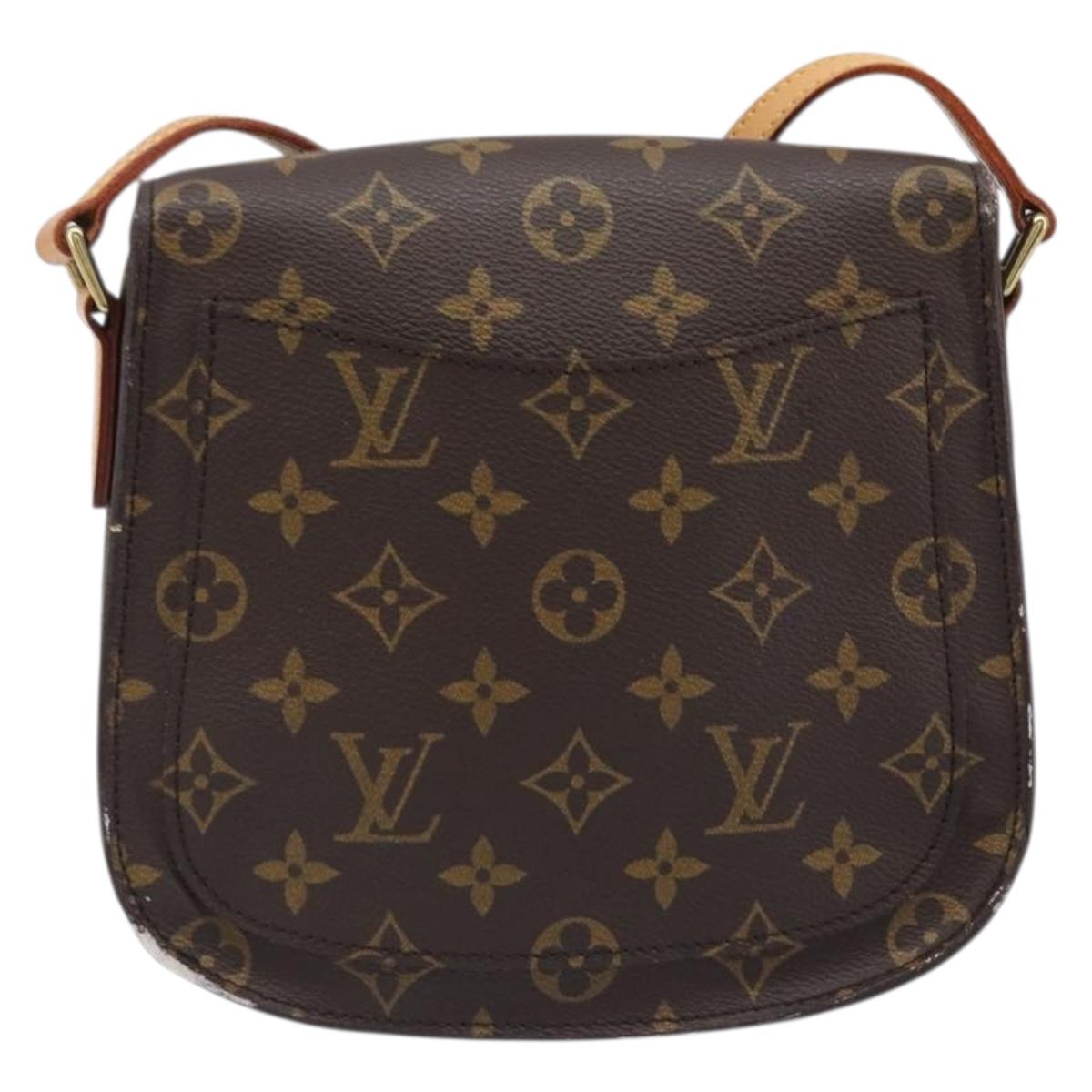 LOUIS VUITTON Monogram Saint Cloud MM Shoulder Bag M51243 LV Auth 197892V