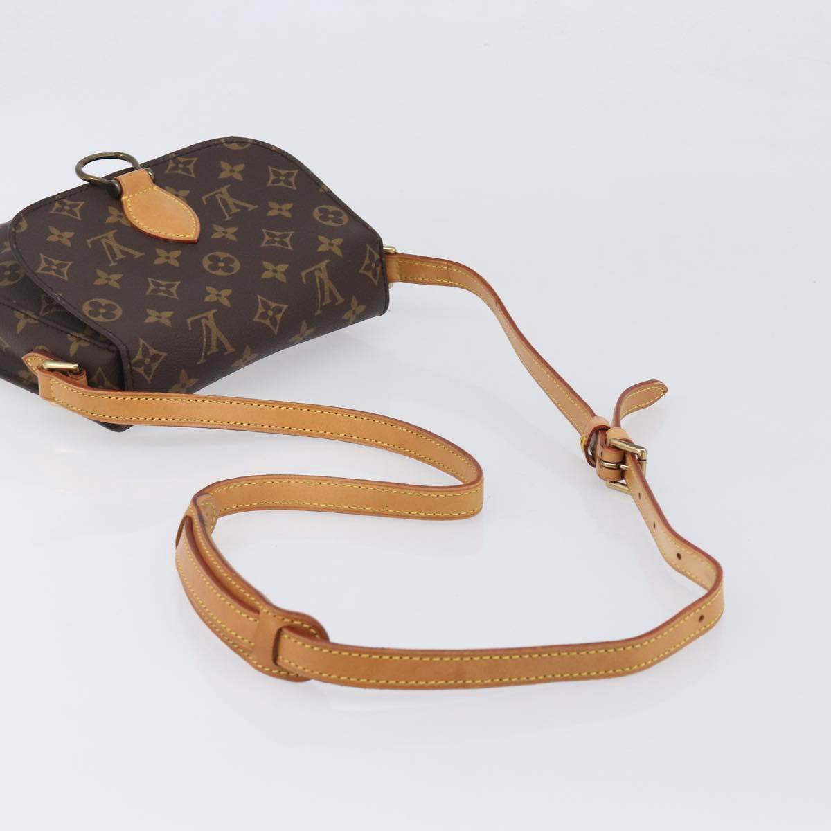 LOUIS VUITTON Monogram Saint Cloud MM Shoulder Bag M51243 LV Auth 197892V