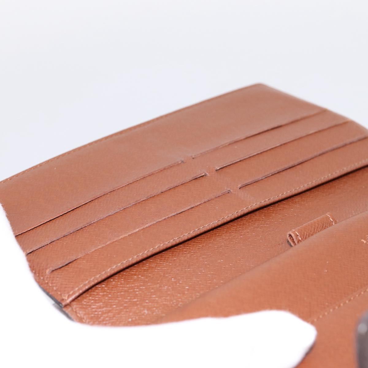 LOUIS VUITTON Portefeuille International Long Wallet M61217 LV Auth 197899V