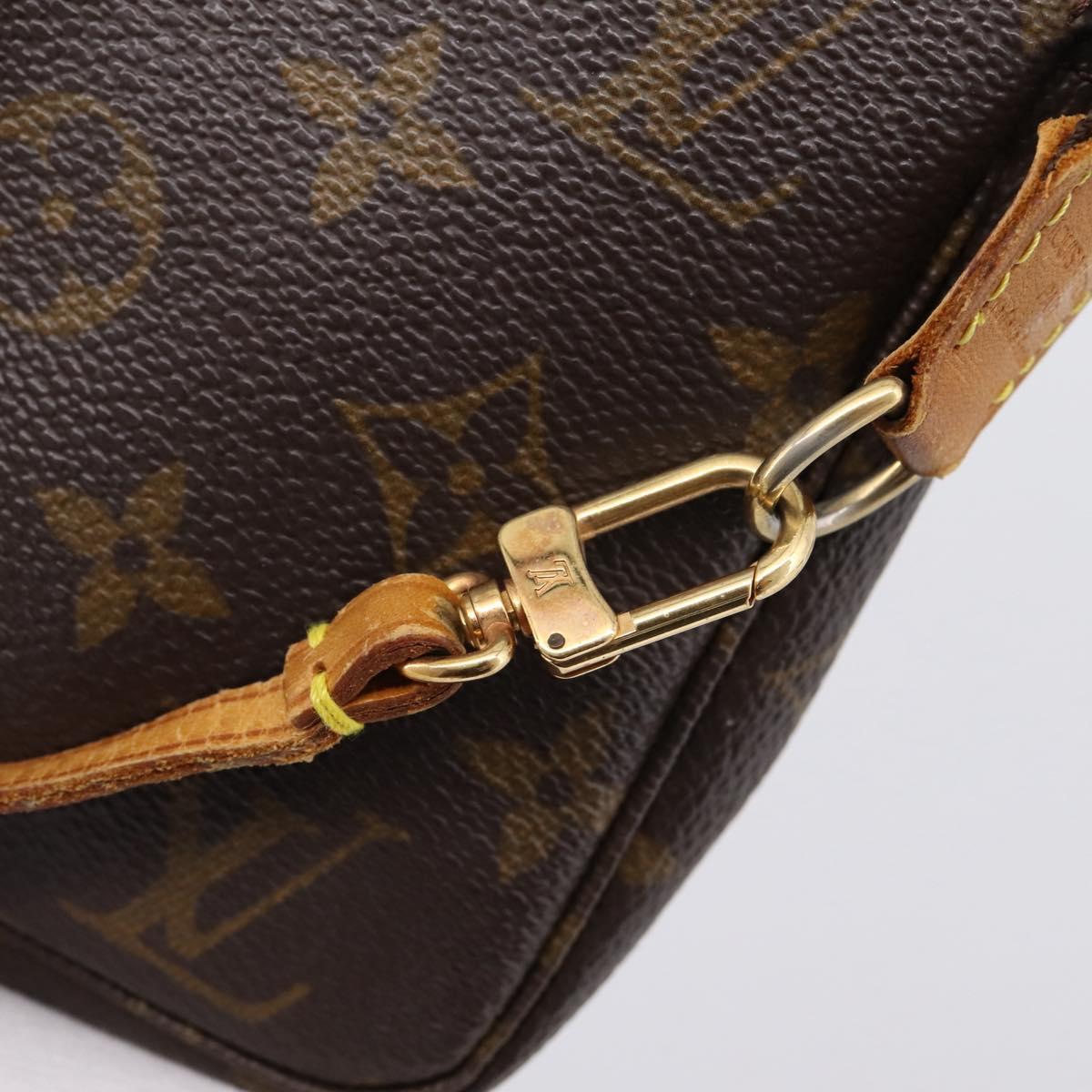 LOUIS VUITTON Monogram Pochette Accessoires Pouch M51980 LV Auth 197900A