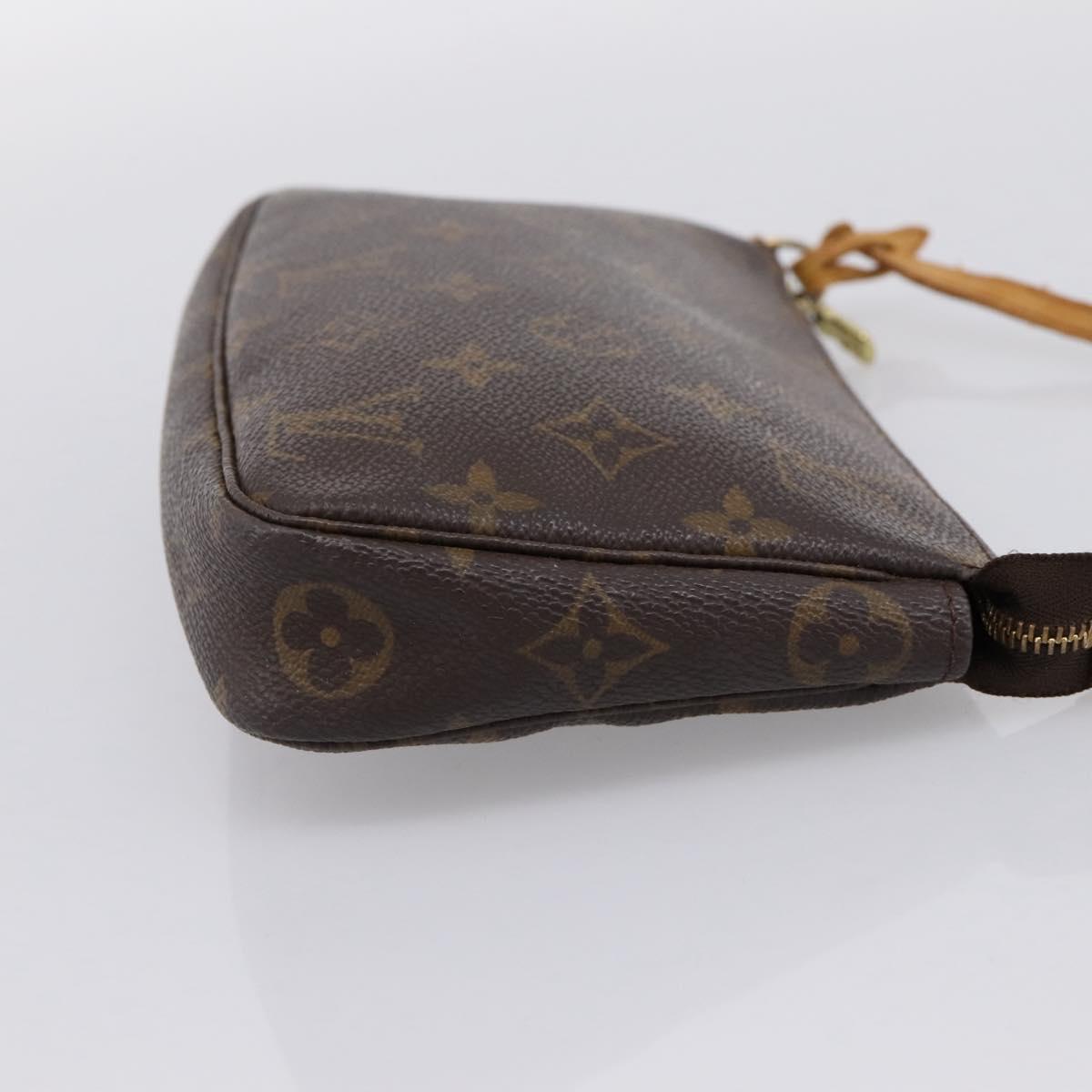 LOUIS VUITTON Monogram Pochette Accessoires Pouch M51980 LV Auth 197900A
