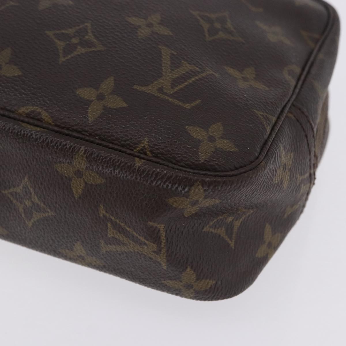 LOUIS VUITTON Monogram Trousse Toilette 23 Clutch Bag M47524 LV Auth 197907